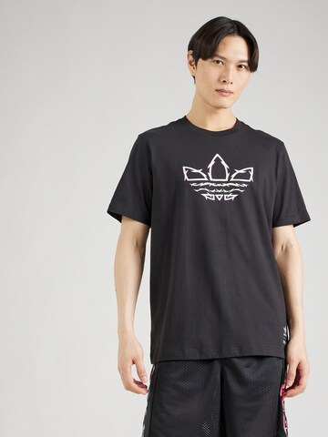 ADIDAS ORIGINALS - Camiseta 'Pride' en negro: frente