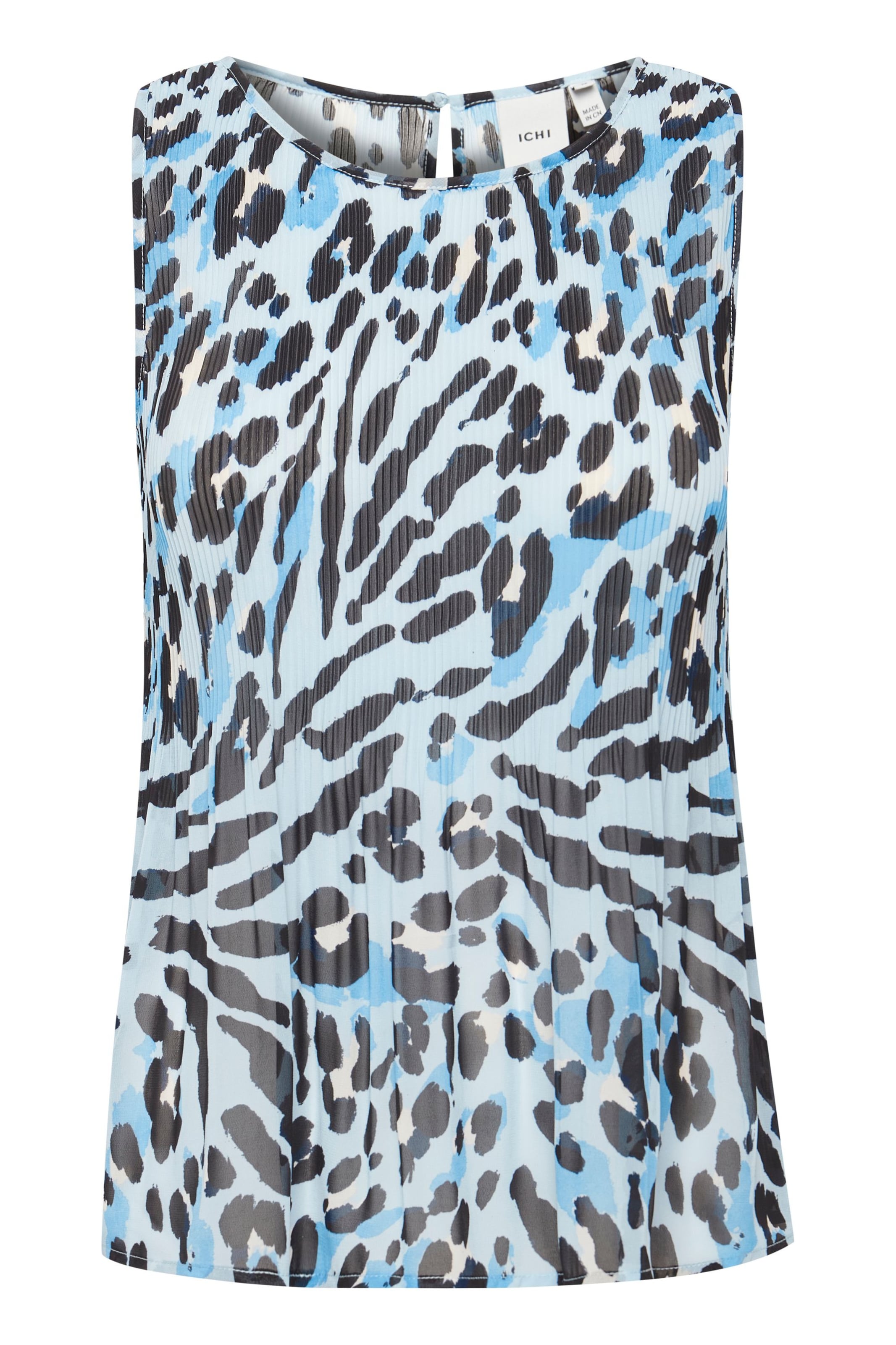 ICHI Bluse 'ICHEly' in Blau: Vorderseite