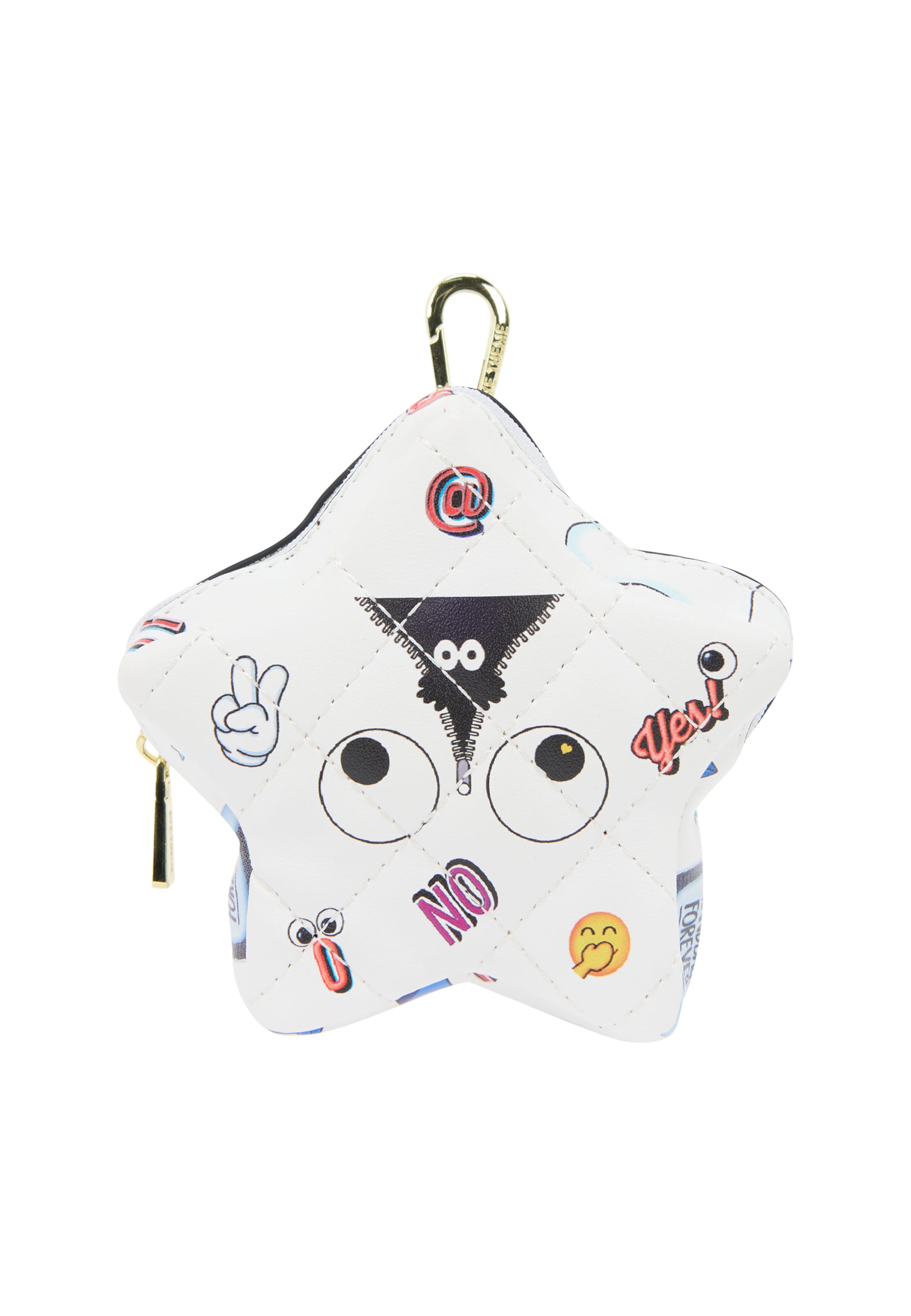 MYMO Etui 'Pop Eyetheme' i hvid: forside