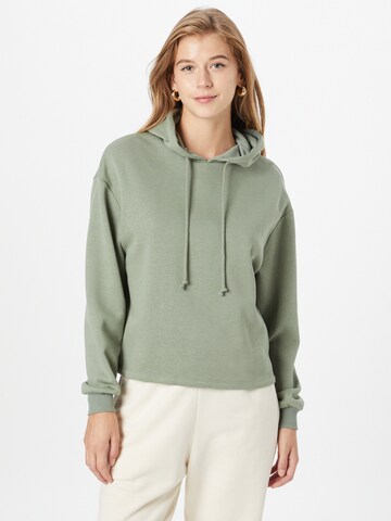 PIECES Sweatshirt 'PCCHILLI' in Grün: Vorderseite