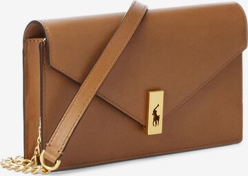 Sac à bandoulière Polo Ralph Lauren en beige : devant