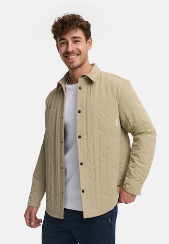 INDICODE JEANS Übergangsjacke ' INHully ' in Beige