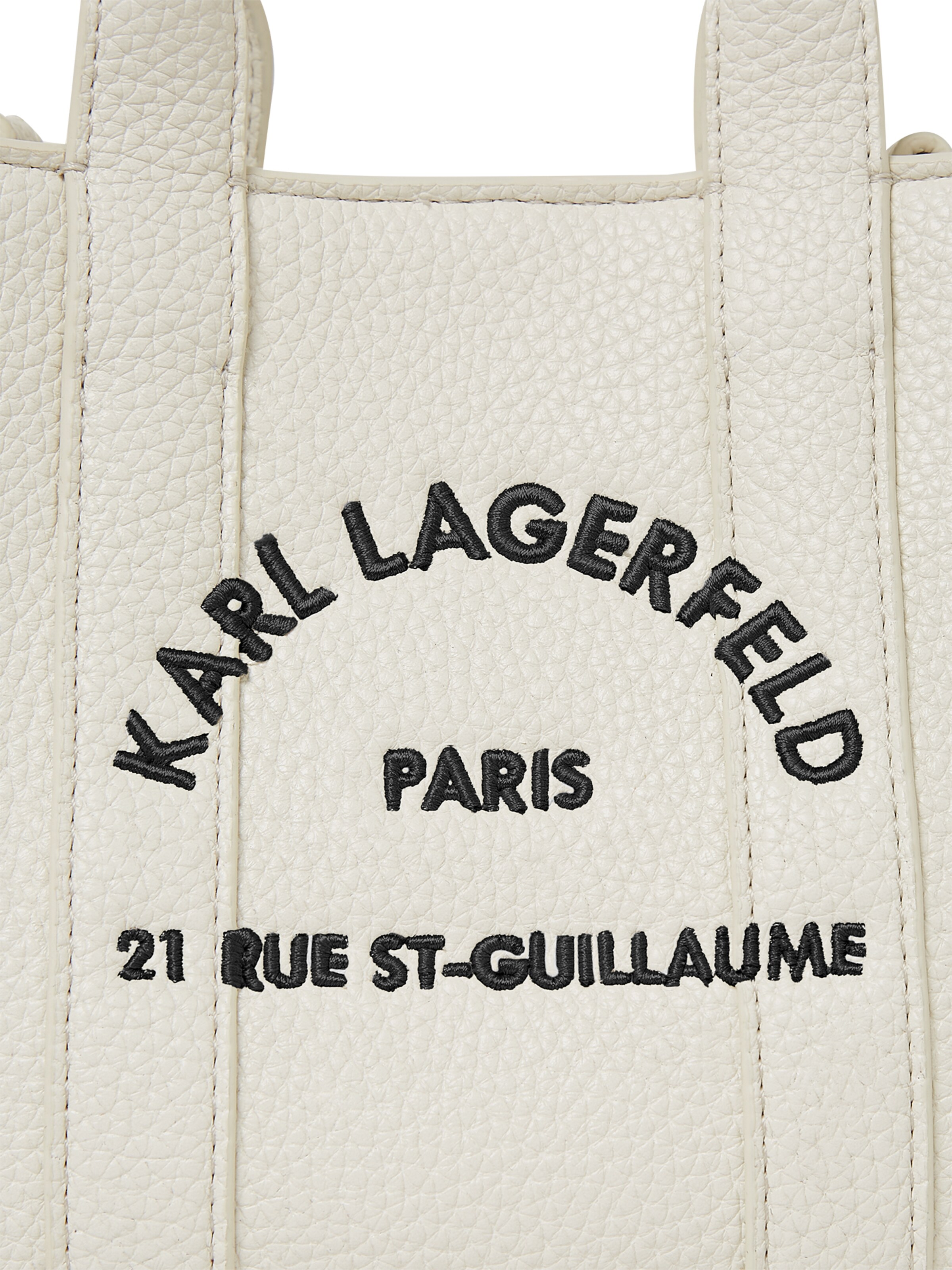 Karl Lagerfeld Kabelka 'Rue St-Guillaume' – bílá