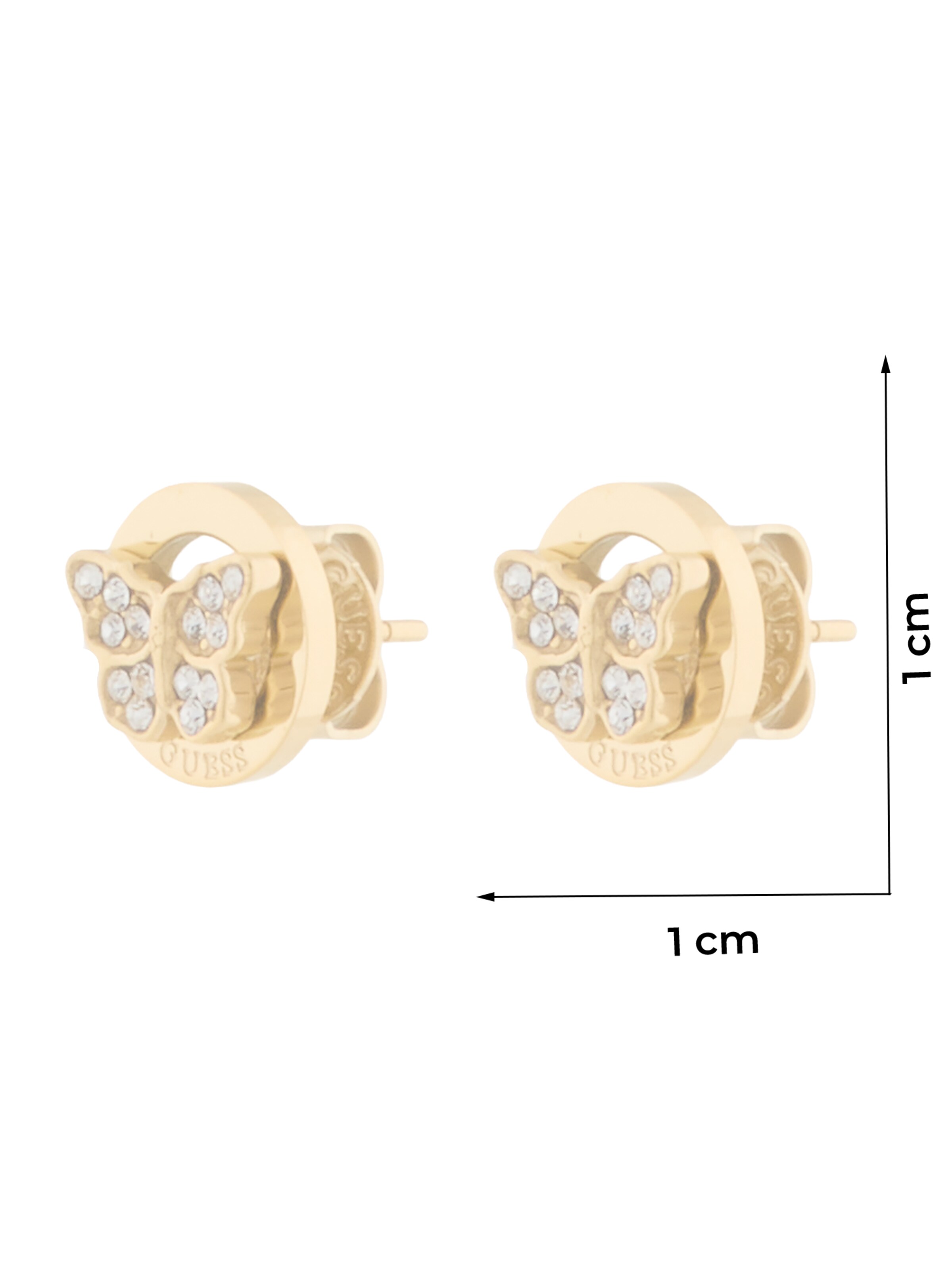 GUESS Earrings 'Borboleta' in Gold