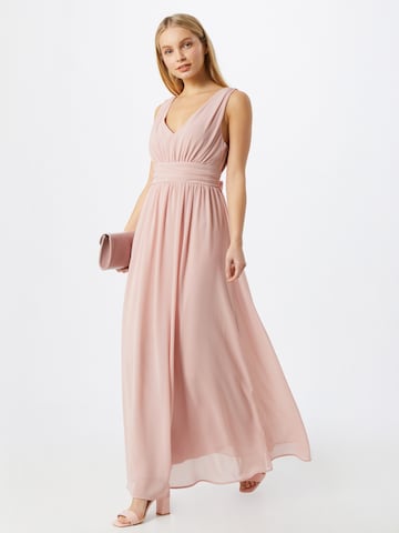 VILA Βραδινό φόρεμα 'Milina' σε ροζ
