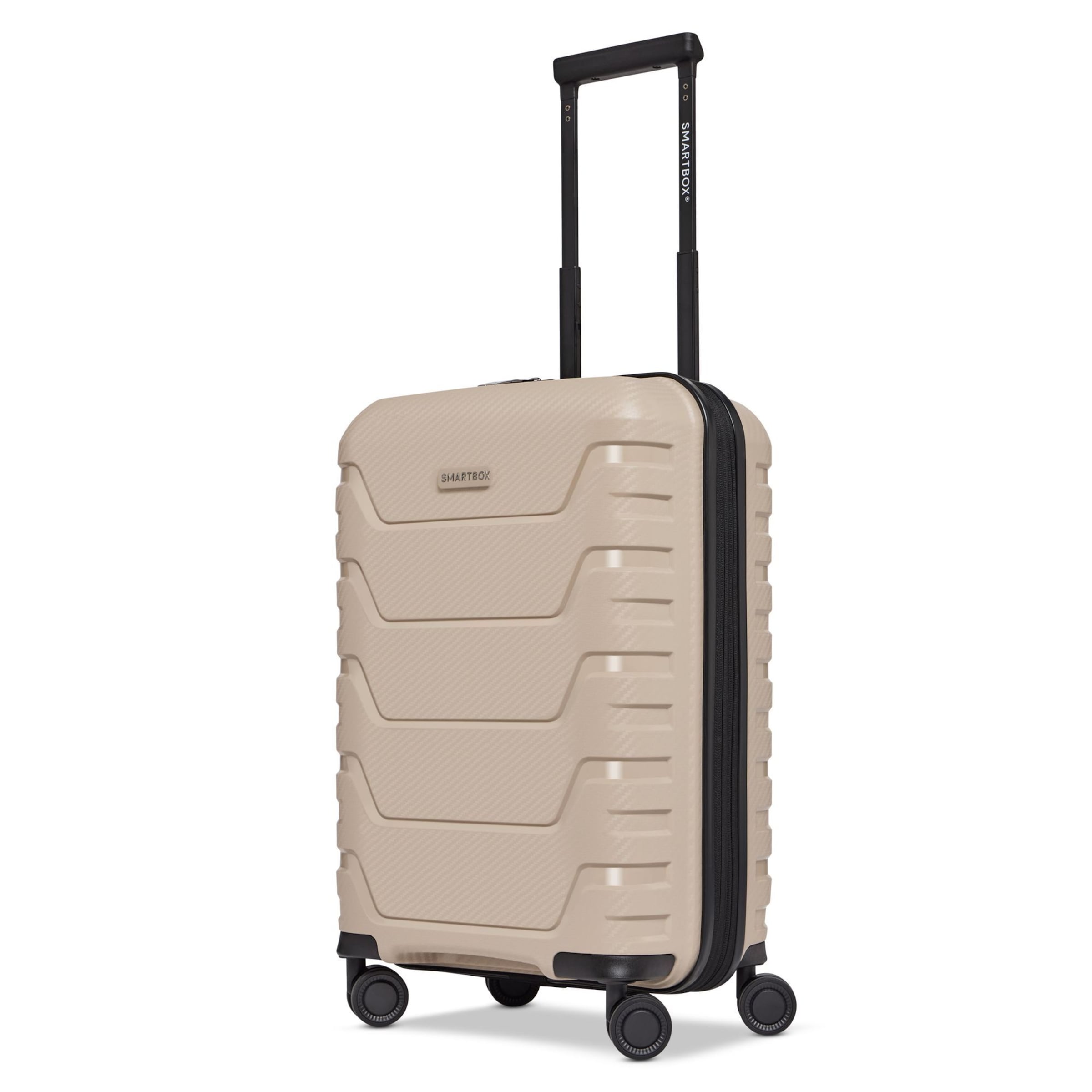 Smartbox Trolley in Beige: Vorderseite