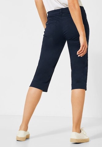 STREET ONE Slimfit Hose 'Yulius' in Blau