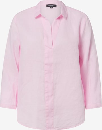 Marie Lund Blouse in Pink: front