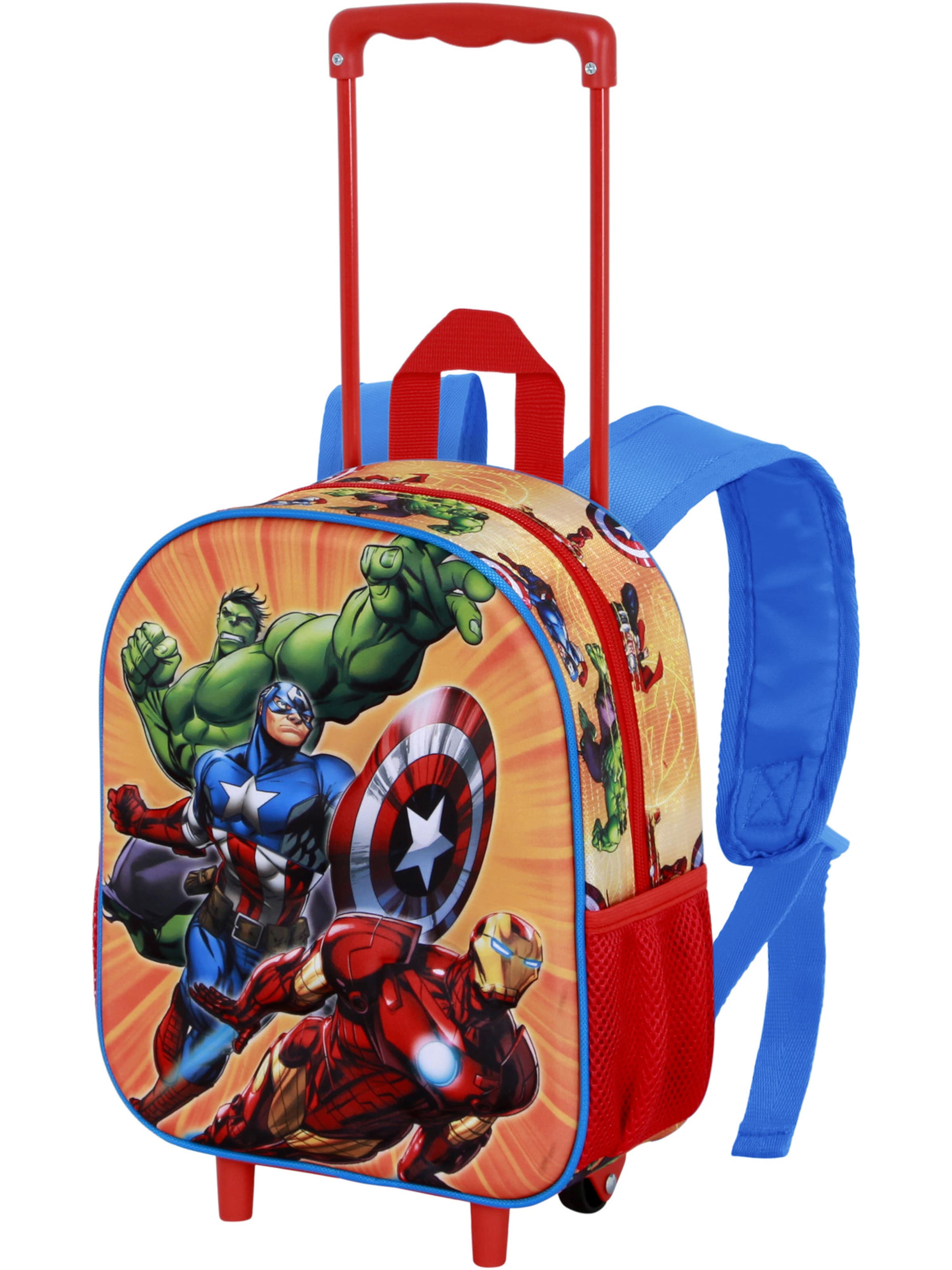 marvel Rucksack 'The Avengers Attack' in Rot