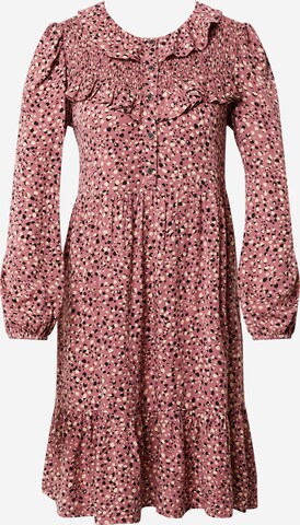 Robe-chemise Mavi en rose : devant