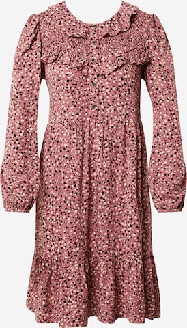 Robe-chemise Mavi en rose : devant