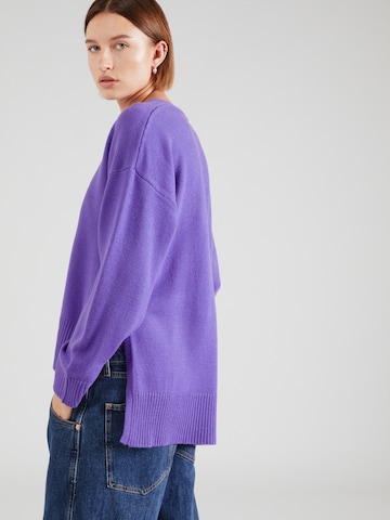 UNITED COLORS OF BENETTON Sweater in Purple