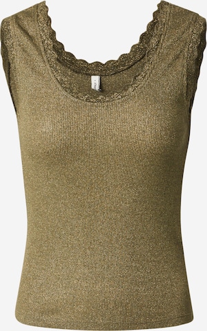 ONLY Топ 'ONLCARLA' в зелено: отпред