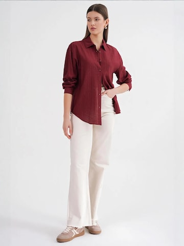 Chemisier MixRay en rouge