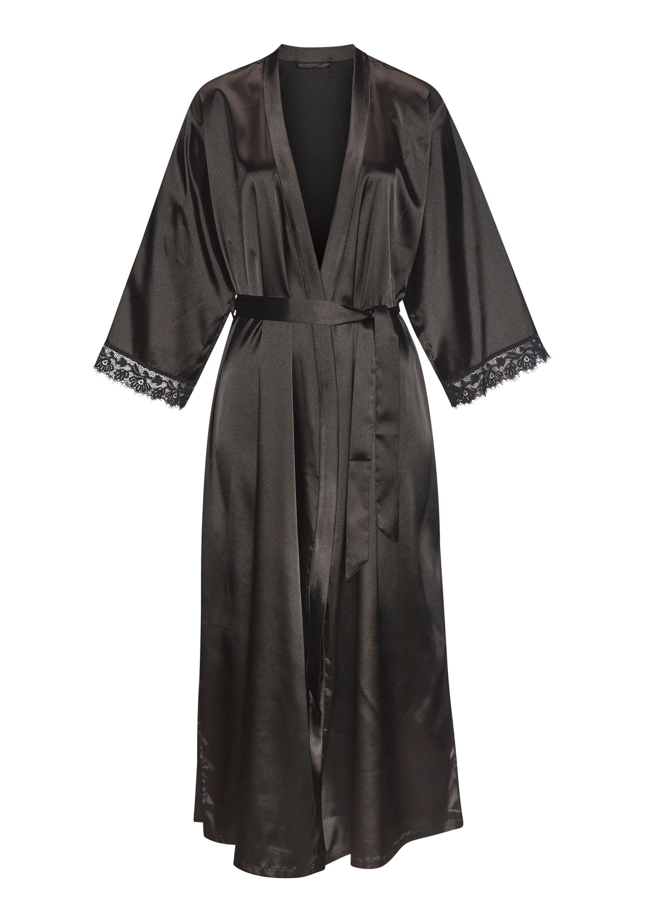 juoda LASCANA Chalatas: priekis