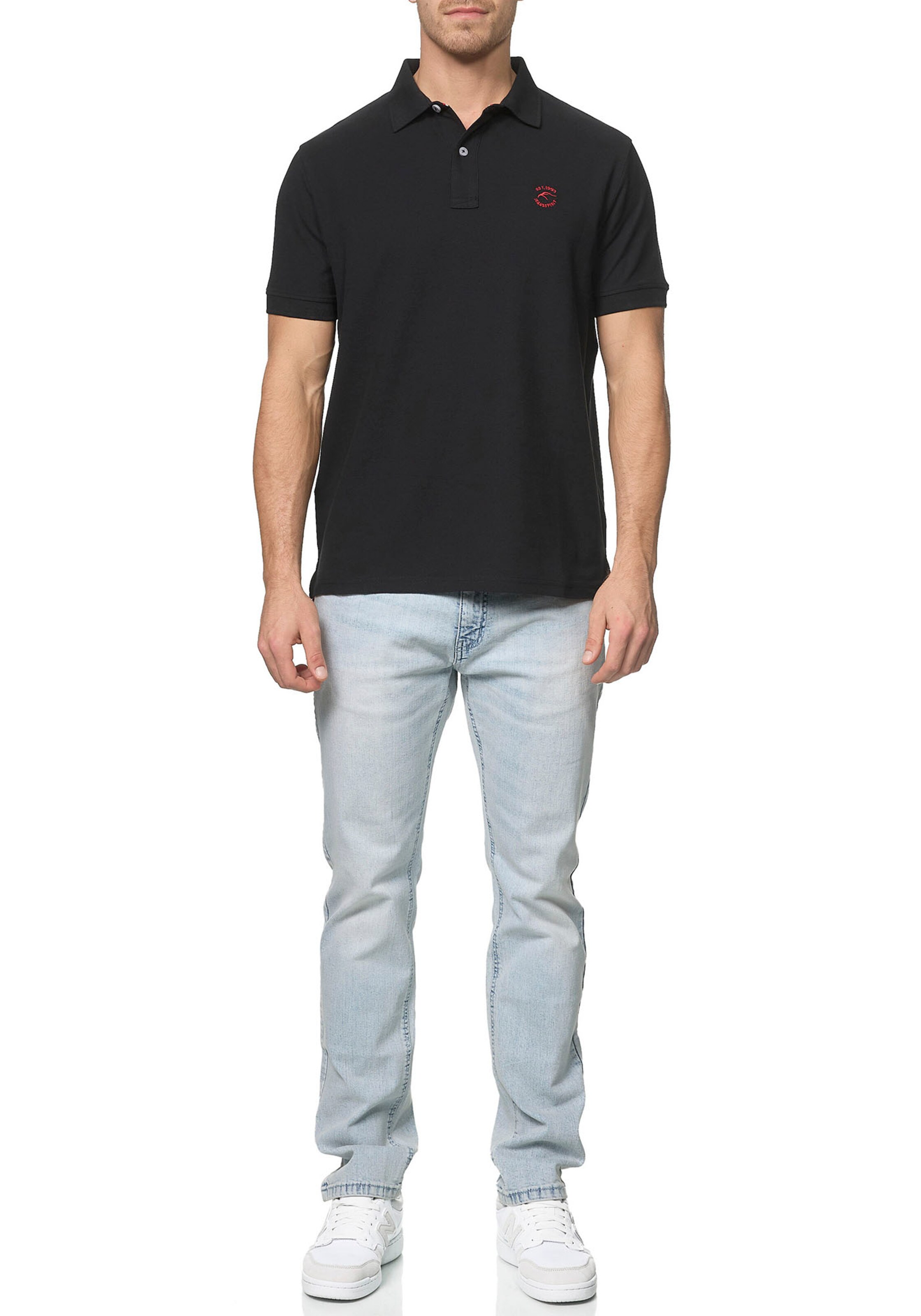 INDICODE JEANS Shirt in Black