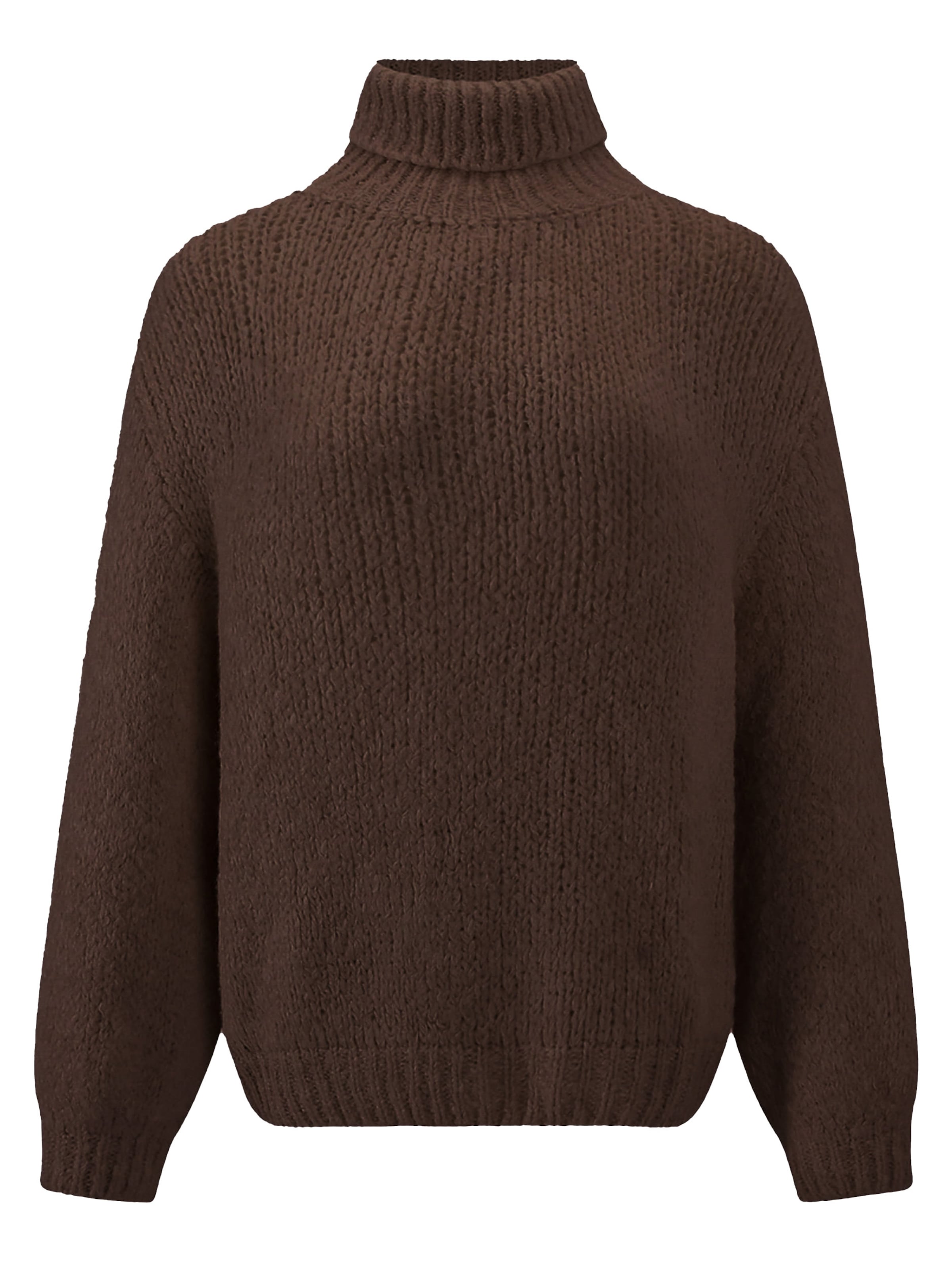 SASSYCLASSY Oversizepullover in L-XL in braun, Produktansicht