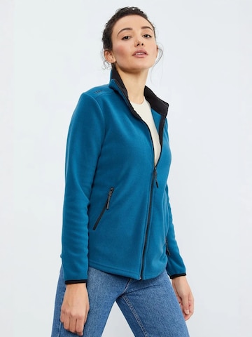 Tommy Life - Casaco de velo em azul: frente