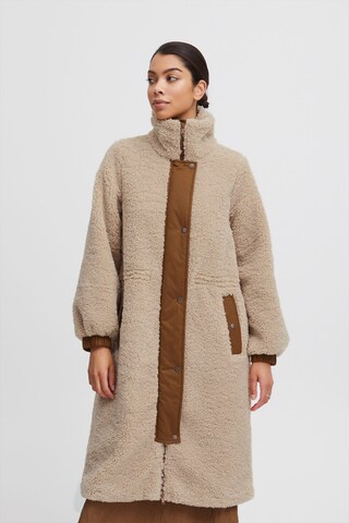 Manteau mi-saison 'Canto' b.young en beige : devant