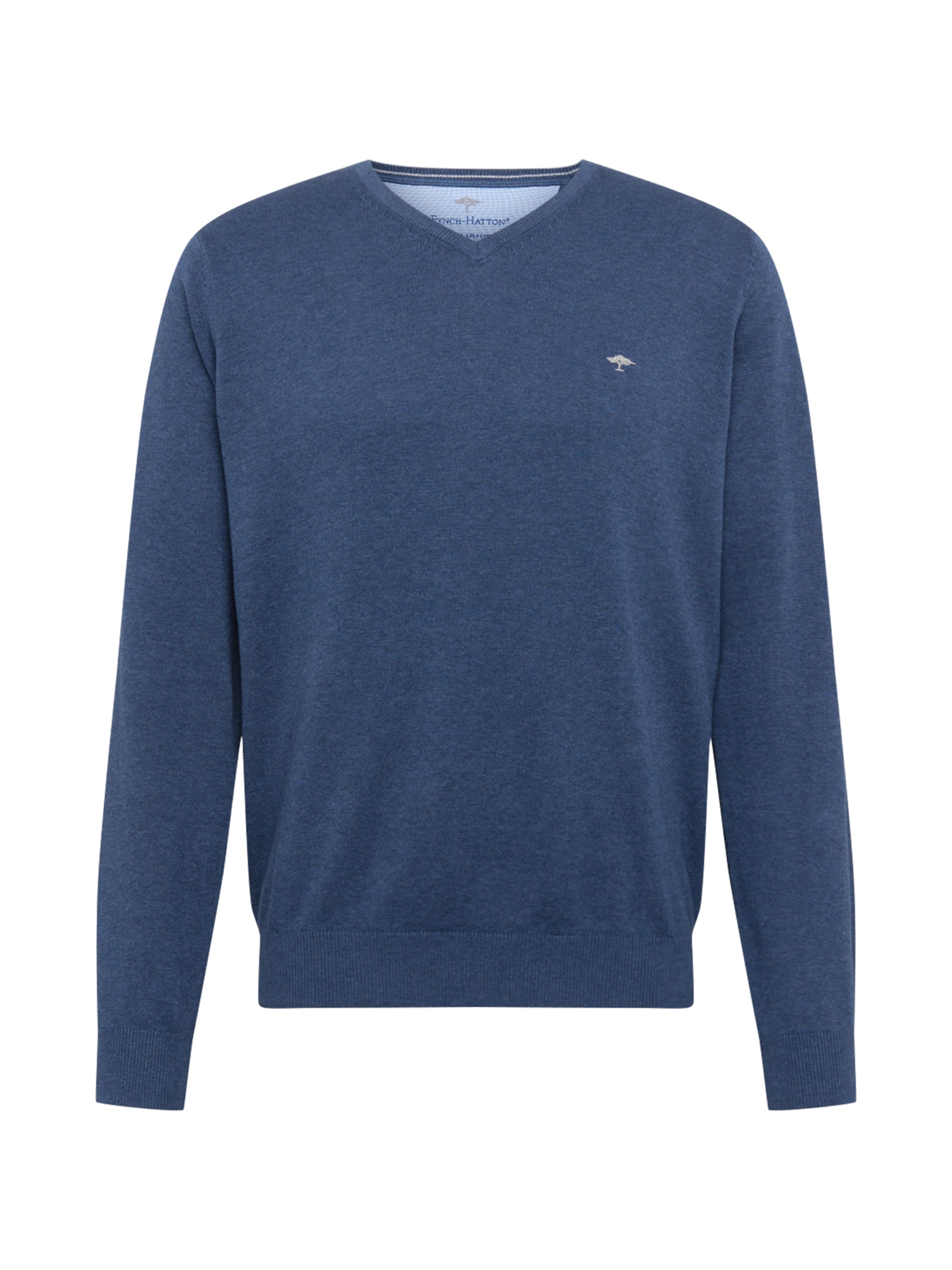 FYNCH-HATTON Sweater in Blue: front