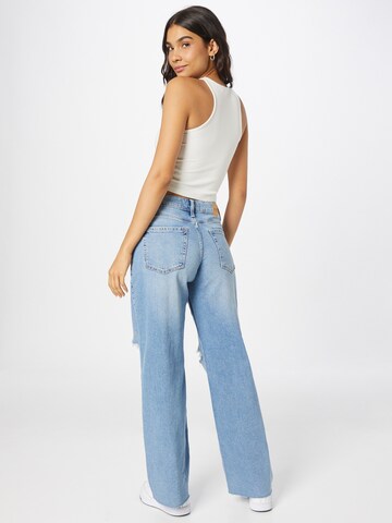 HOLLISTER Wide leg Jeans in Blauw