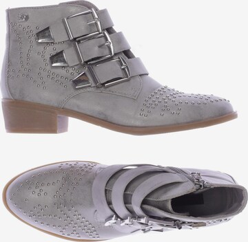 TOM TAILOR DENIM Dress Boots in 36 in Silver: front