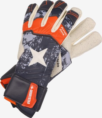 DERBYSTAR Athletic Gloves in Grey