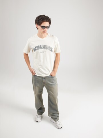 Maglietta 'JORAlmeria' di JACK & JONES in bianco