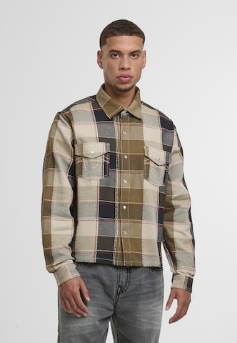 True Religion Regular Fit Hemd in Braun