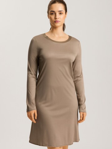 Chemise de nuit Hanro en marron : devant