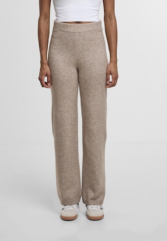 Urban Classics Normální Kalhoty – hnědá