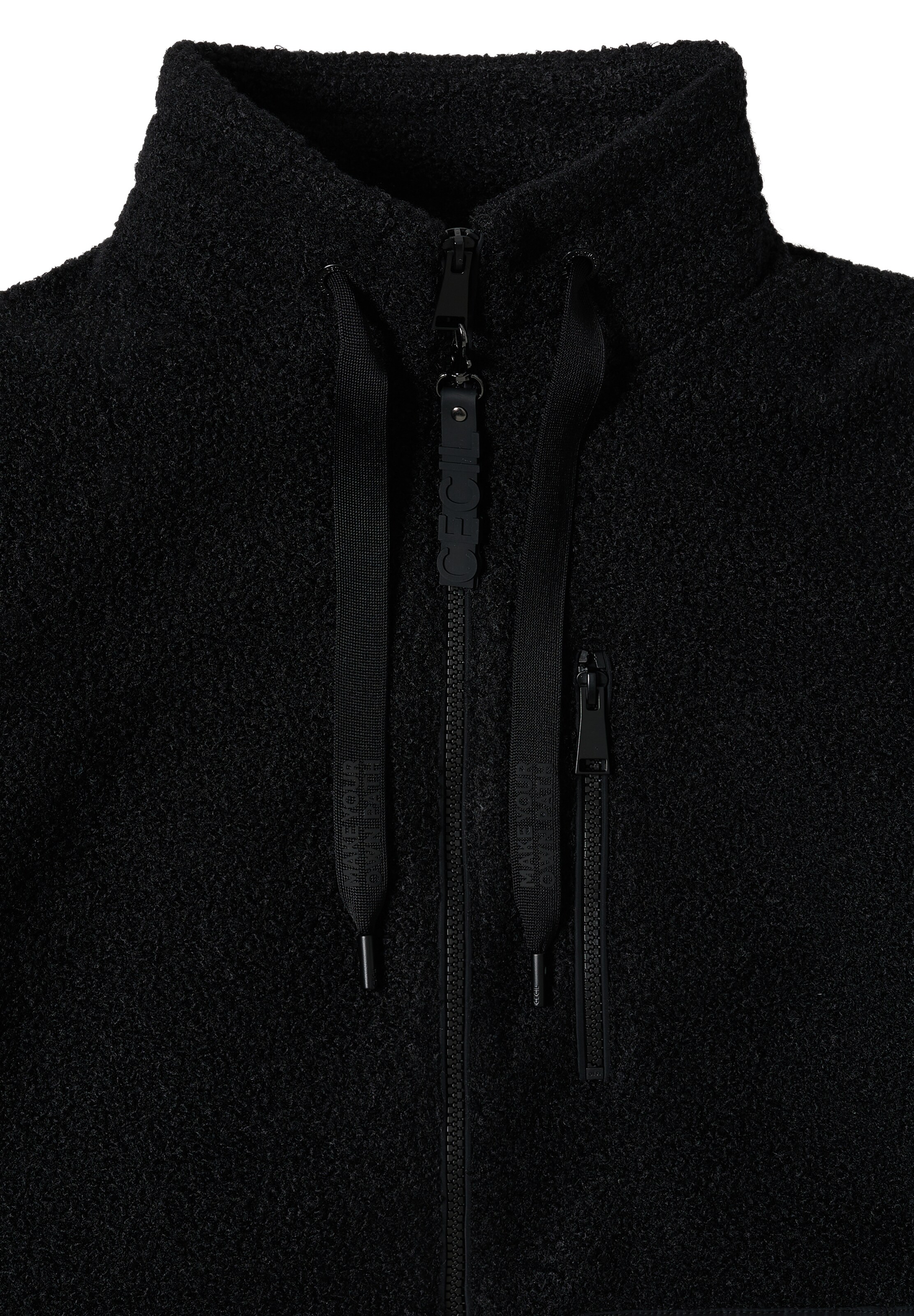 CECIL Jacke in Schwarz