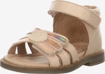 clic Sandals in Pink: front