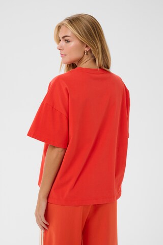 T-shirt 'Poppy' SAINT TROPEZ en rouge