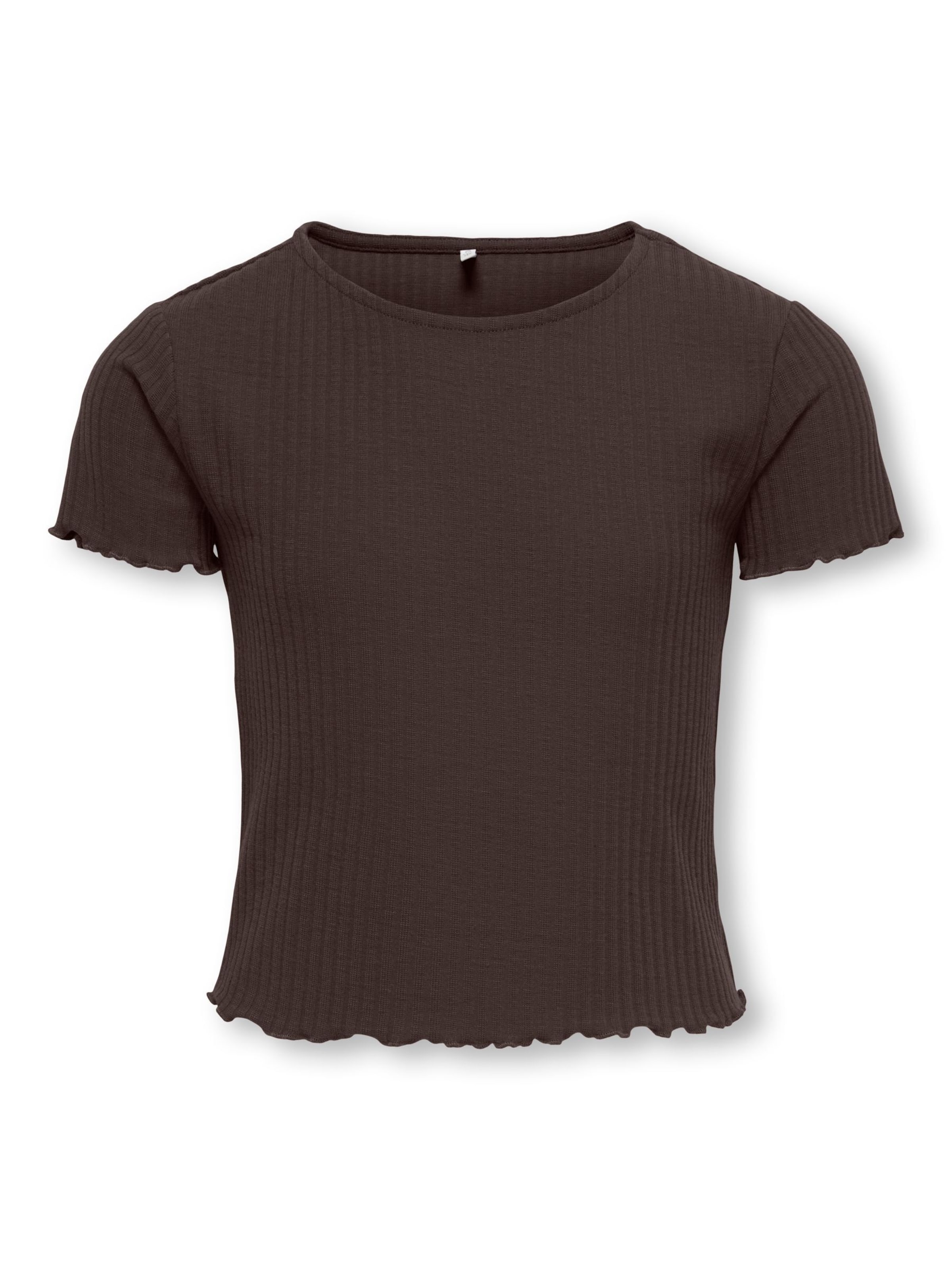 ONLY GIRLS Shirt 'KOGNella' in Brown: front
