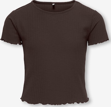ONLY GIRLS - Camiseta 'KOGNella' en marrón: frente