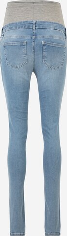 MAMALICIOUS Skinny Jeans 'Olivia' in Blau