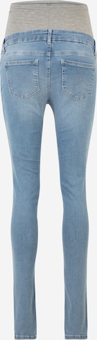 MAMALICIOUS Skinny Jeans 'Olivia' in Blue