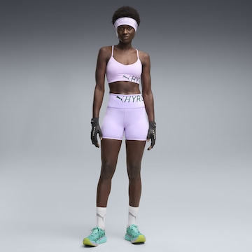 Skinny Pantaloni sportivi 'Puma x Hyrox PWRMode' di PUMA in lilla