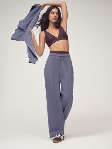 Wide leg Pantaloni di Osia in blu