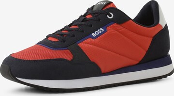 BOSS Sneakers 'Kai' in Red: front