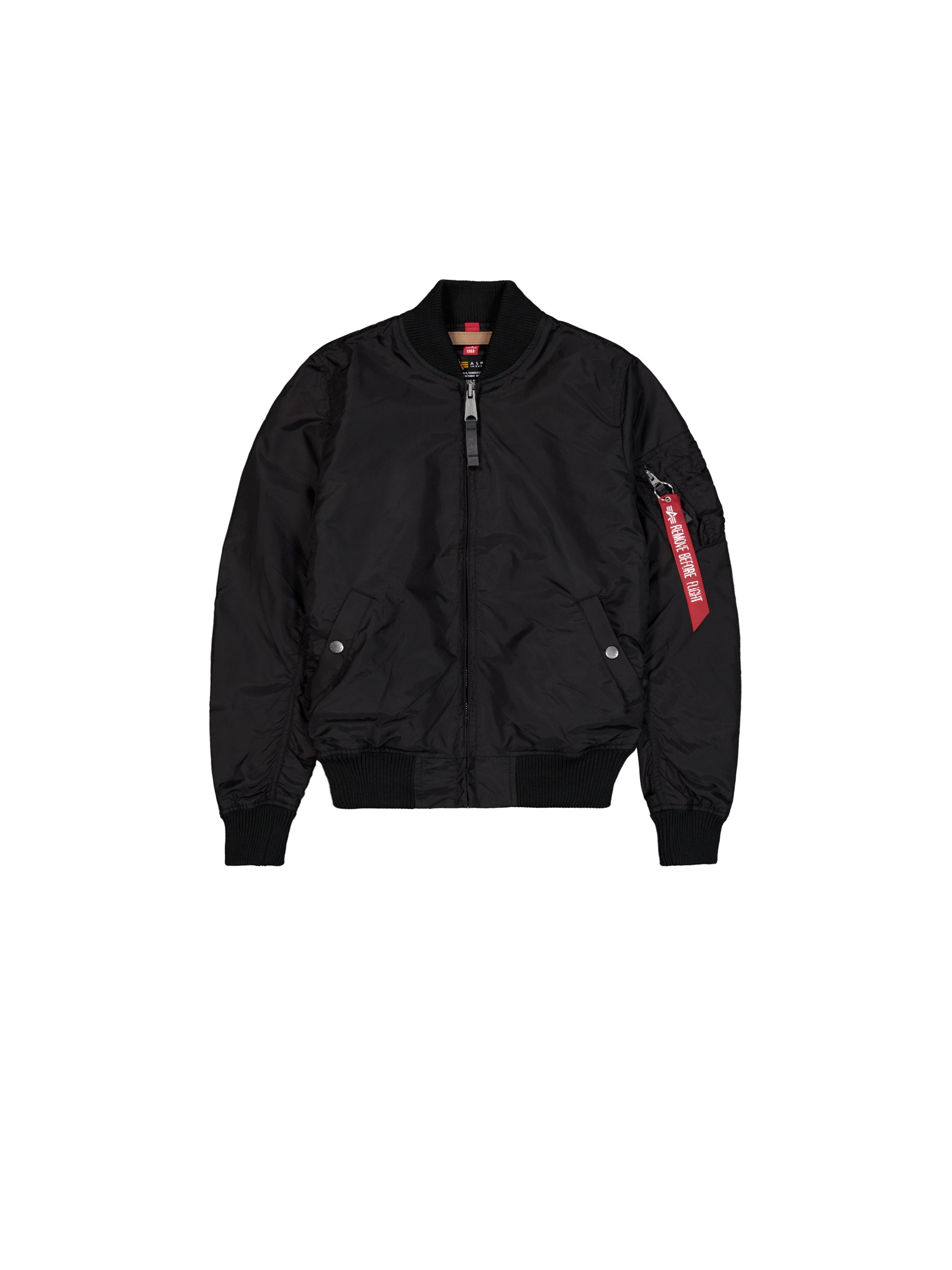 ALPHA INDUSTRIES Between-Season Jacket 'MA-1 TT' in Black, Item view