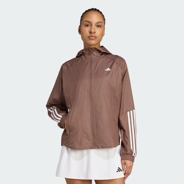 Veste de sport 'Hyperglam' ADIDAS PERFORMANCE en marron