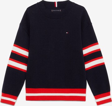 Pull-over TOMMY HILFIGER en bleu : devant