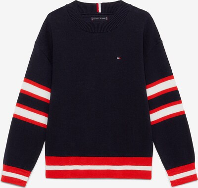 TOMMY HILFIGER Sweater in Dark blue / Red / White, Item view