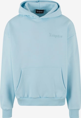 Dropsize Sweatshirt 'EMBO' in Blau: Vorderseite