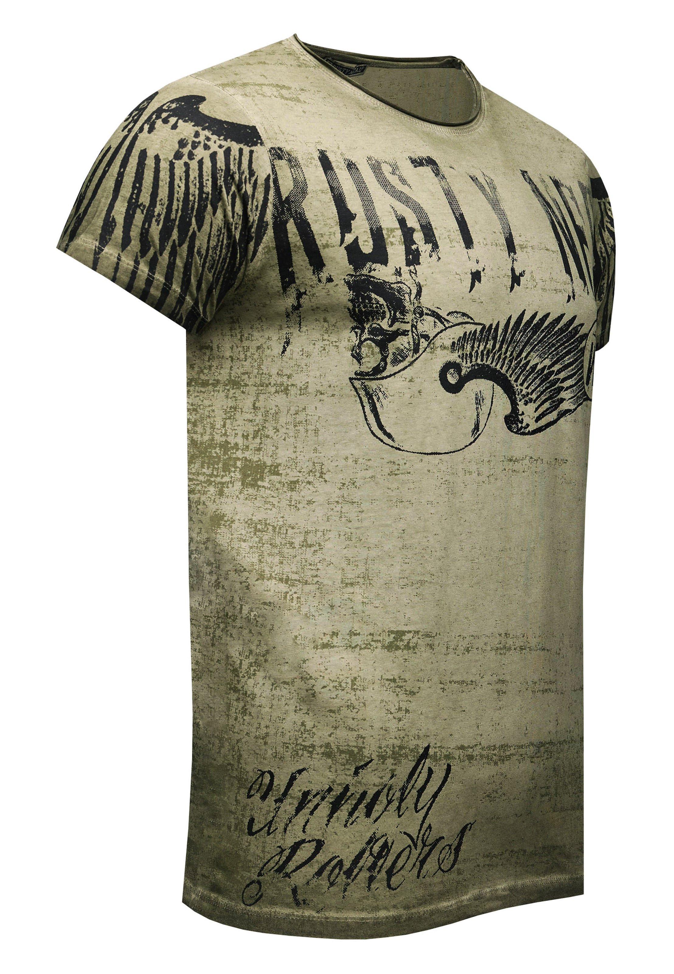 Rusty Neal T-Shirt in Grün