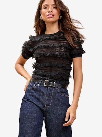 juoda Lipsy Marškinėliai: priekis