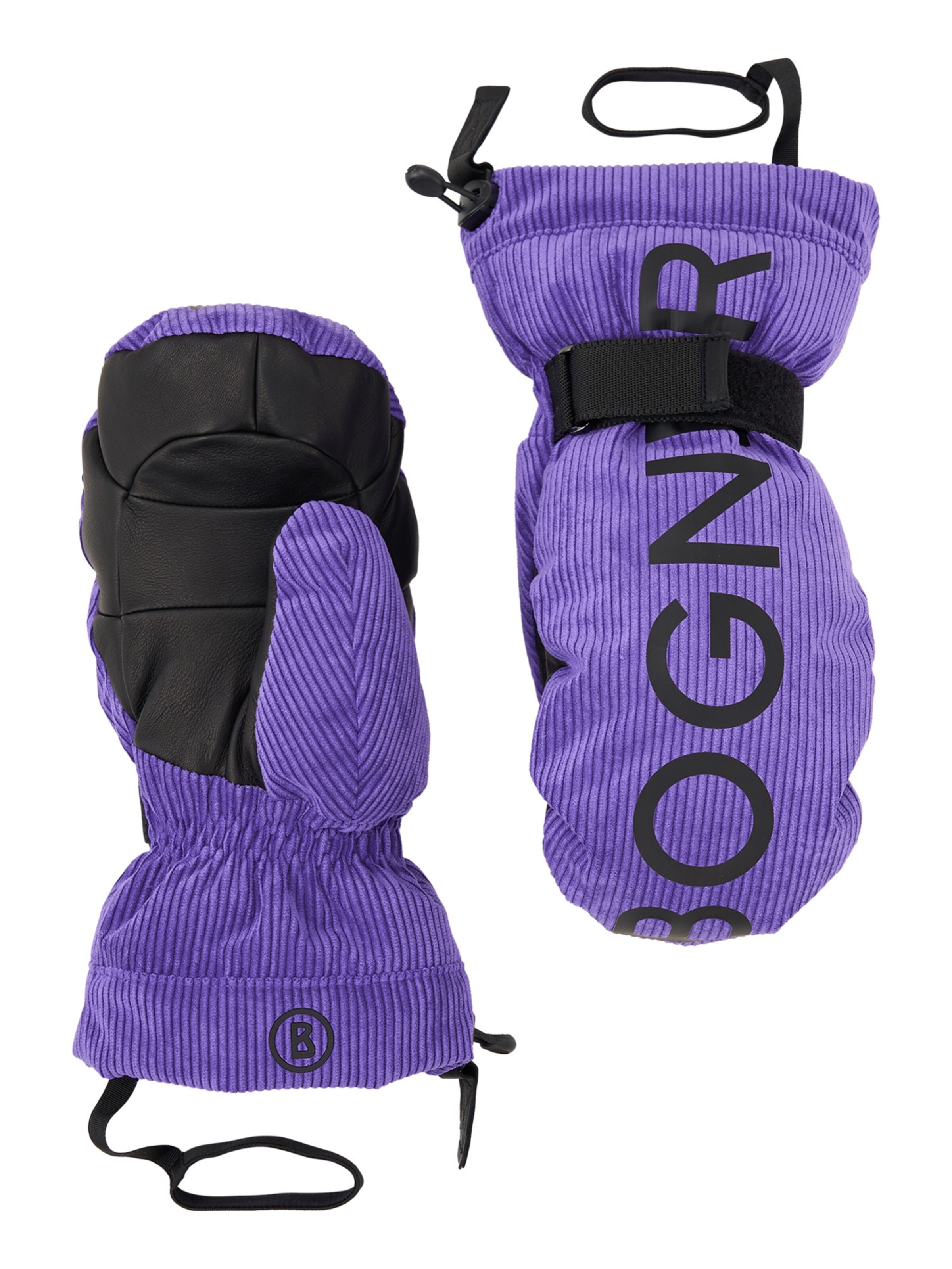 BOGNER Fäustlinge 'Orella' in Lila: Vorderseite