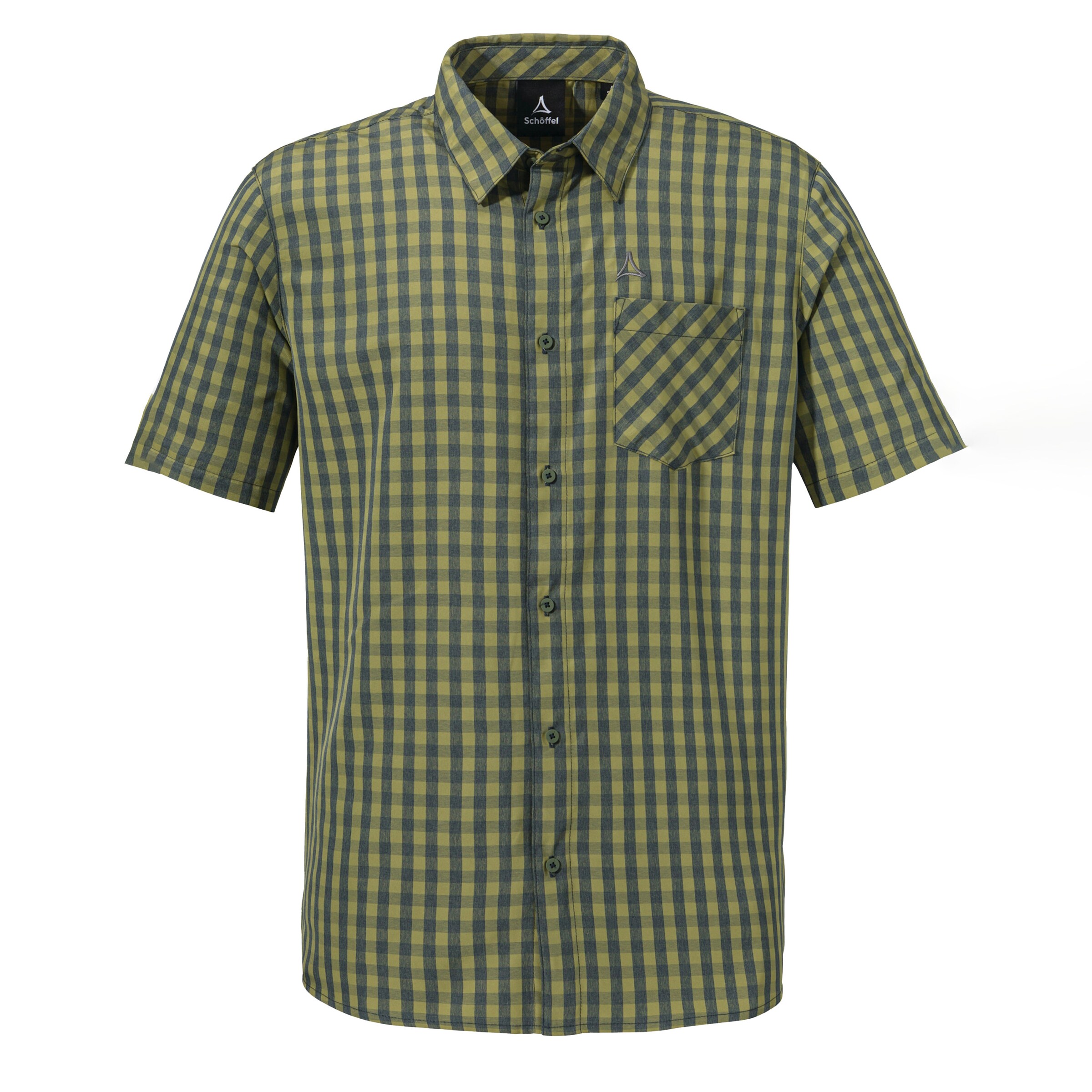 Schöffel Funktionshemd 'Dalfoss' in Grün: Vorderseite